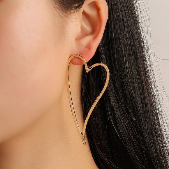 Myth X Dream Jewelry - 💕last one Heart Statement Earrings